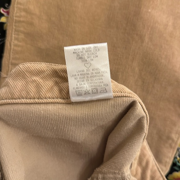 NWOT Cello tan flare corduroys - Picture 5 of 6